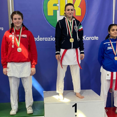 Beatrice Ballerini Puviani al Campionato Italiano 2022 di karate